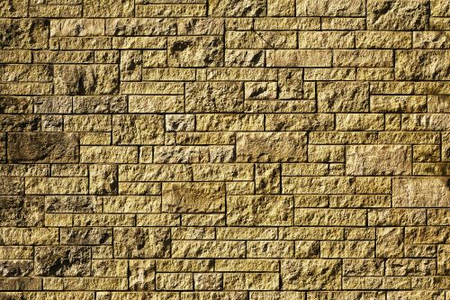 wall facade natural stone