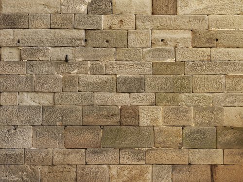 wall  sandstone wall  facade