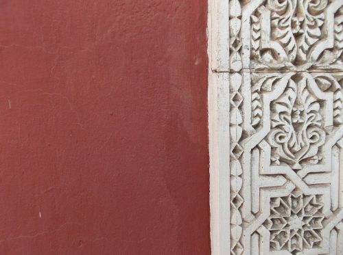 wall marrakech pattern