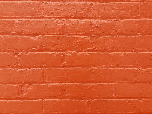 wall  brick  painted