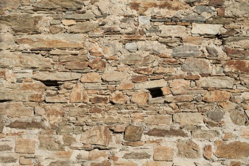 wall natural stone masonry