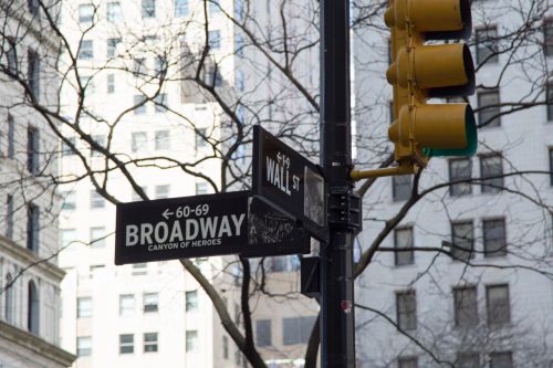 Wall Street Sign