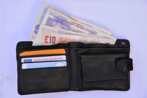 wallet purse money