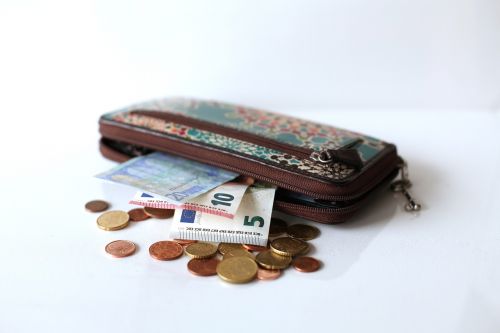 wallet money euro