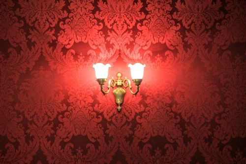 wallpaper lamp nostalgia