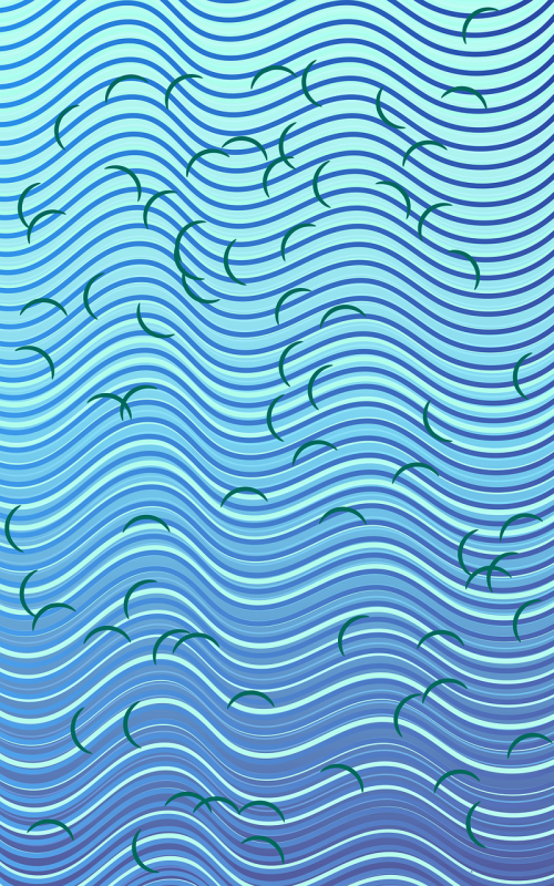 wallpaper inkscape lines