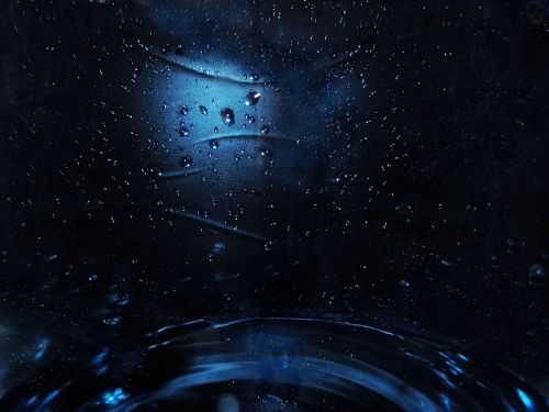 wallpaper blue wet
