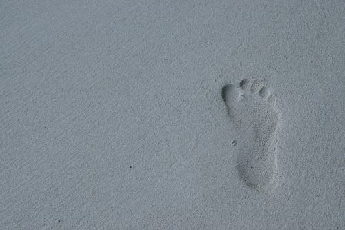 wallpaper footprint nobody