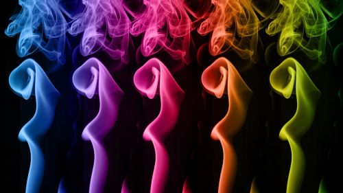 wallpaper smoke colors