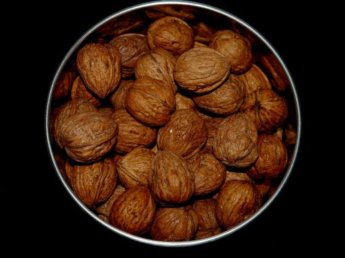 walnut brown black