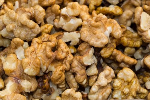 walnuts nuts brown