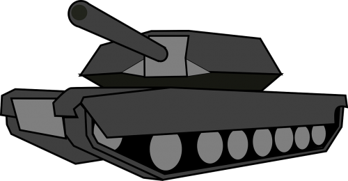 war tank gray