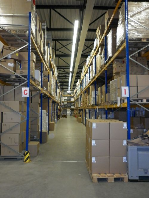 warehouse storage stock