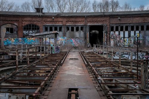 warehouse abandoned industrial