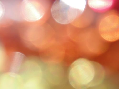 warm bokeh blur