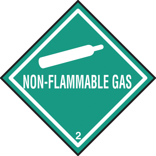 warning non flammable