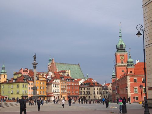 warsaw the old town poland