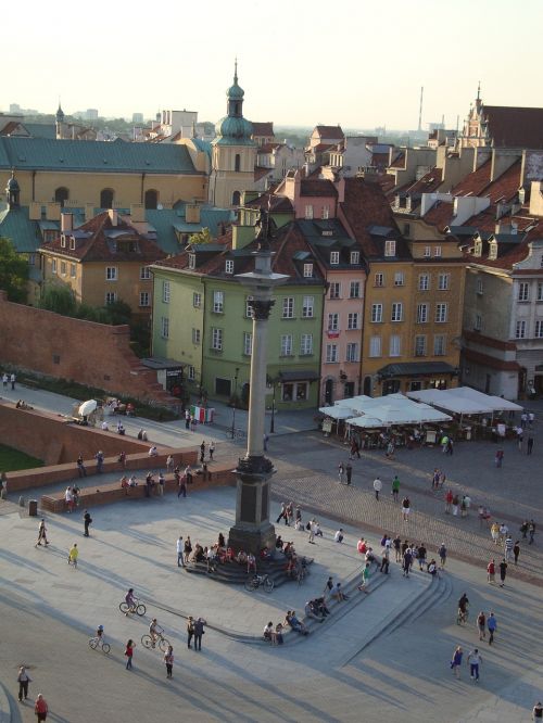warsaw poland the old town