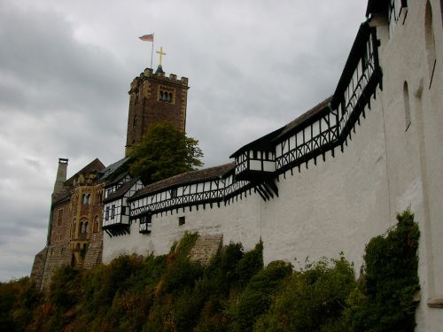 wartburg castle eisenach thuringia germany