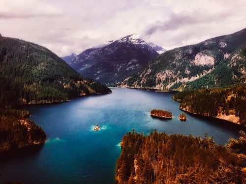 washington landscape mountains