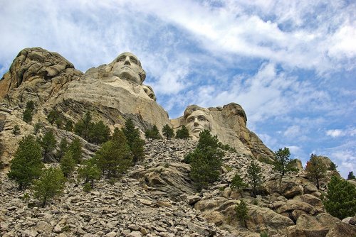 washington and lincoln on rushmore  rushmore  lincoln