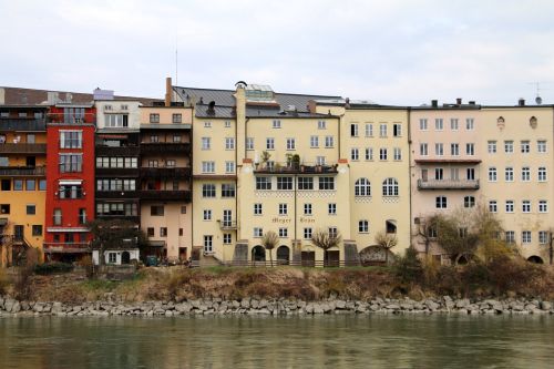 wasserburg am inn city river