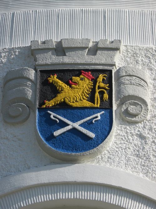 wasserturm hockenheim coat of arms