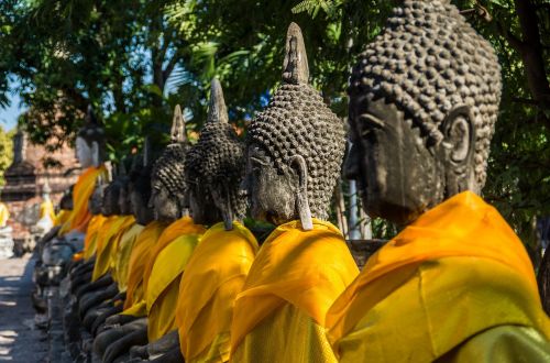 wat yai chai mongkhon thailand temple