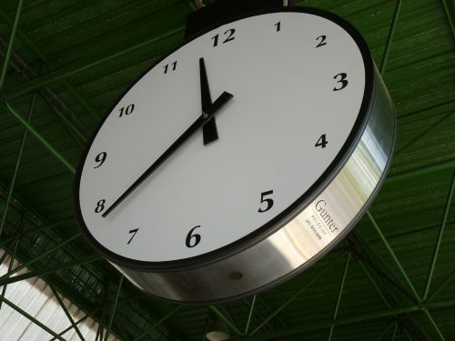 watch ceiling clock pointers