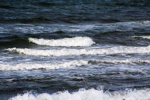 water wave foam