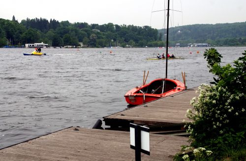 water boats lake