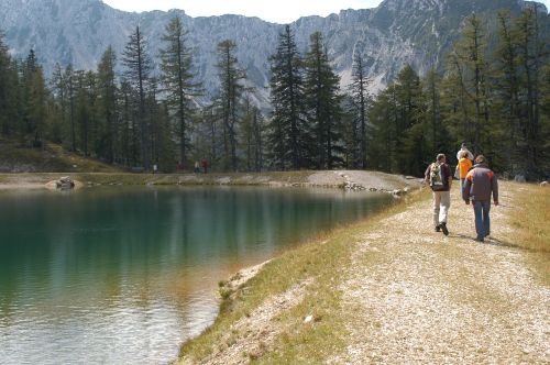 water bergsee hiking