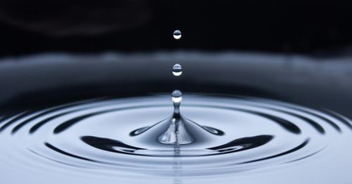 water clean drop