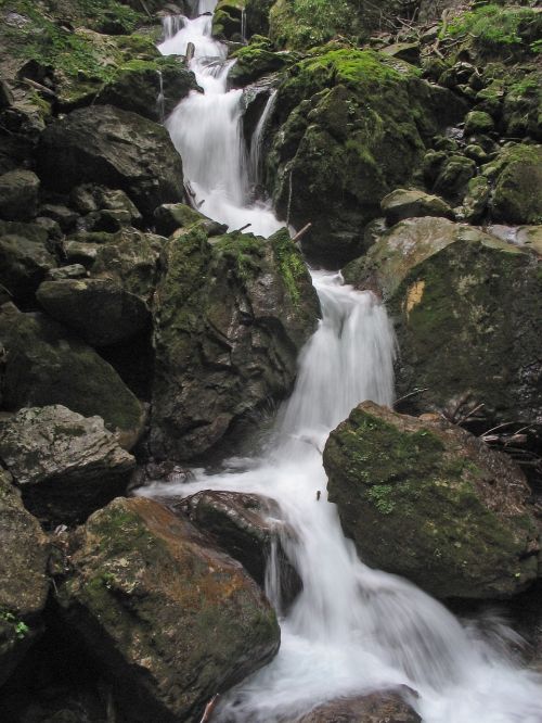 water flow waterfalls
