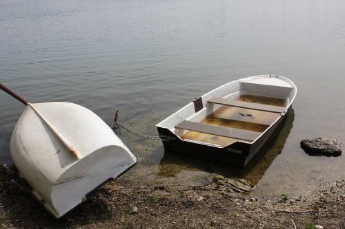 water rowboat summer