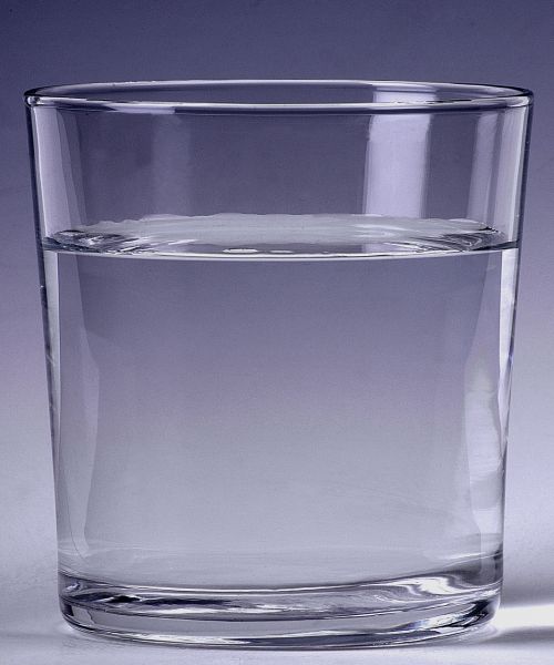 water glass drink