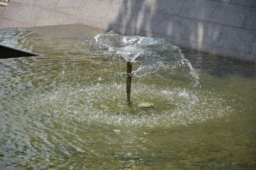 water fountain summer