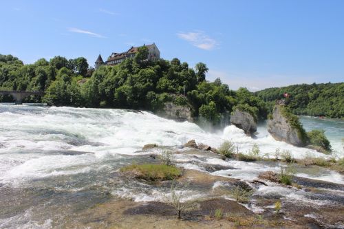 water waterfall schaffhausen