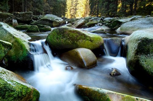 water nature rocks