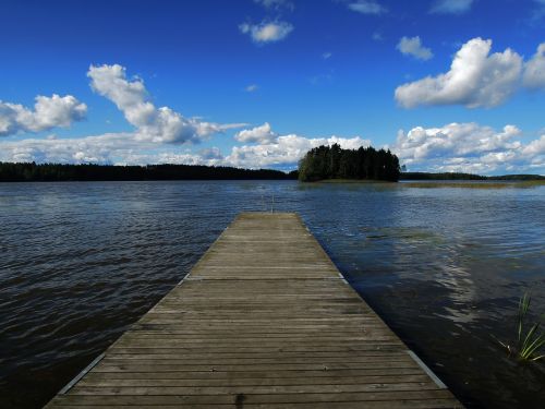 water lake beach