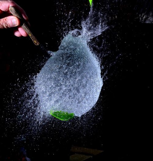 water balloon splash