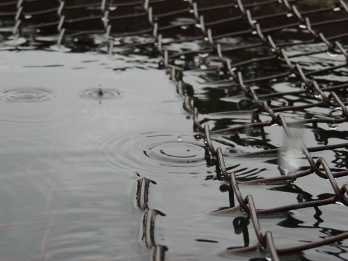 water rain mesh
