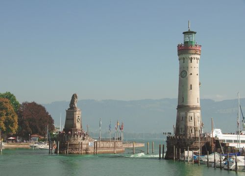 lindau lake constance lighthouse