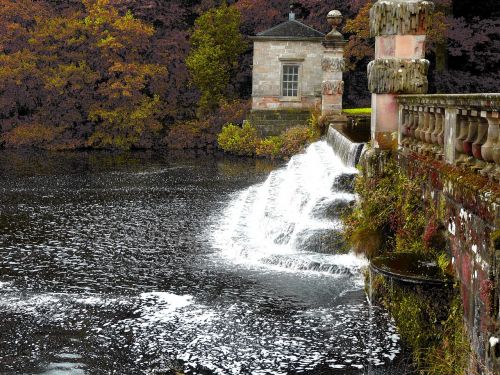 water waterfall wet