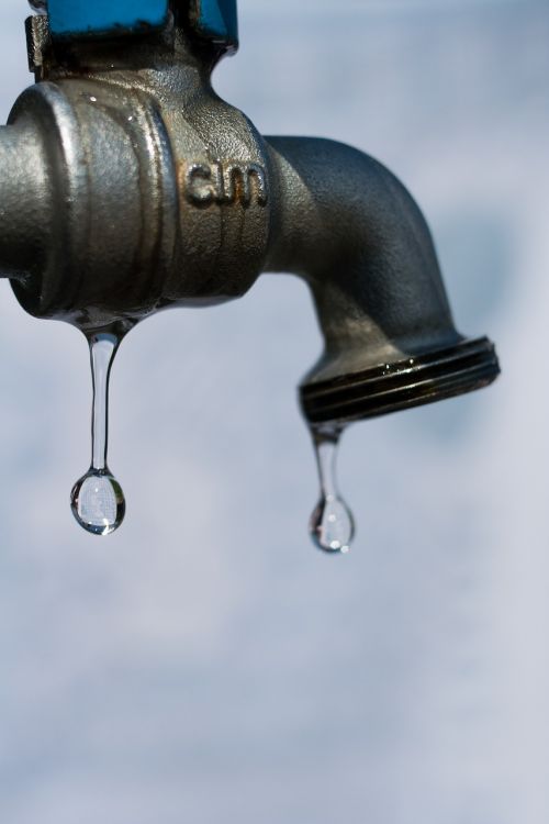 water faucet detail