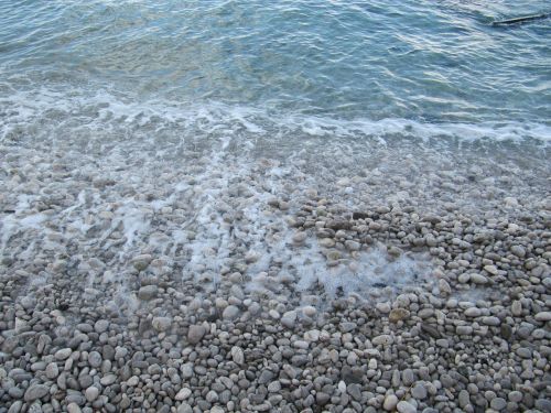 water stones beach