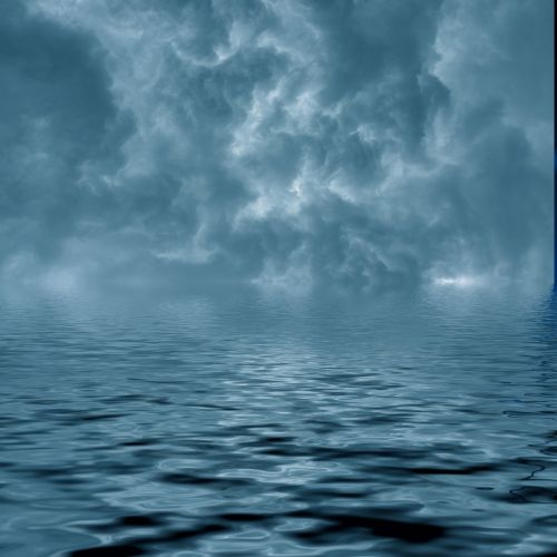 water clouds background