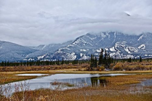 water mountains wilderness