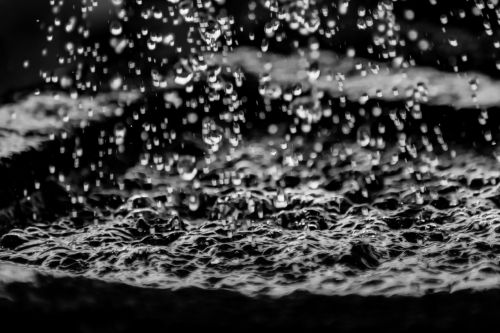water drop of water liquid