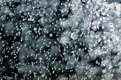 water background drops
